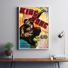 King Kong 1933Poster Art Print Movie Posters Gift for Movie lovers 1