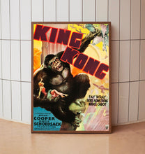 King Kong 1933Poster Art Print Movie Posters Gift for Movie lovers 1