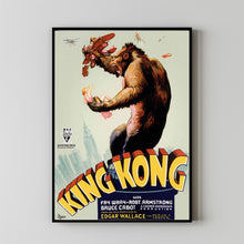 King Kong 1933Poster Art Print Movie Posters Gift for Movie lovers 2