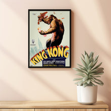 King Kong 1933Poster Art Print Movie Posters Gift for Movie lovers 2