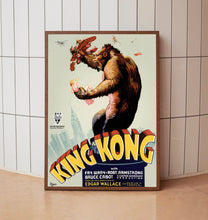 King Kong 1933Poster Art Print Movie Posters Gift for Movie lovers 2