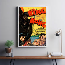 King Kong 1933Poster Art Print Movie Posters Gift for Movie lovers 3