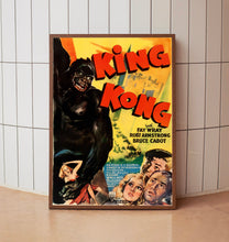 King Kong 1933Poster Art Print Movie Posters Gift for Movie lovers 3
