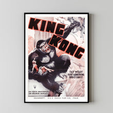 King Kong 1933Poster Art Print Movie Posters Gift for Movie lovers 6