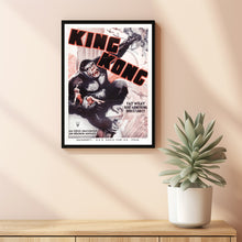 King Kong 1933Poster Art Print Movie Posters Gift for Movie lovers 6