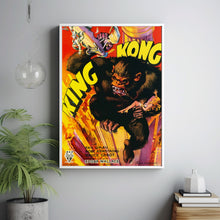 King Kong 1933Poster Art Print Movie Posters Gift for Movie lovers 9