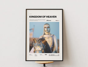 Kingdom of Heaven Poster, Ridley Scott's Iconic Film Print, Kingdom of Heaven Alternative Poster, Orlando Bloom and Eva Green Film Poster 1879777004