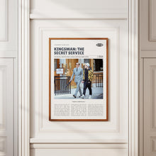 Kingsman The Secret Service, Matthew Vaughn, Retro Movie Poster, Custom Movie Poster 4421169772