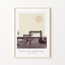 Kingston upon Hull Poster Print, Kingston upon Hull Travel Poster, Kingston upon Hull Minimalistic Wall Art, United Kingdom 1868246574