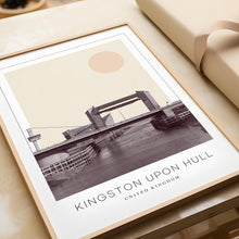 Kingston upon Hull Poster Print, Kingston upon Hull Travel Poster, Kingston upon Hull Minimalistic Wall Art, United Kingdom 1868246574