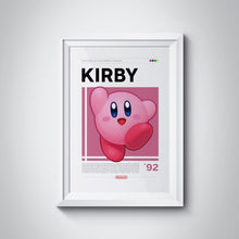 Kirby Poster Classic Arcade Game Illustration (Digital Download) 1849981646