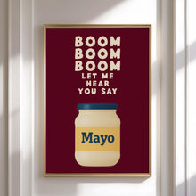 Kitchen Print Artwork, Mayo poster, Funny Artwork, Quote poster, Music Lyrics print, Retro style poster, Pop art maximalist print, Foodie 4371424017