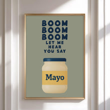 Kitchen Print Artwork, Mayo poster, Funny Artwork, Quote poster, Music Lyrics print, Retro style poster, Pop art maximalist print, Foodie 4371424017