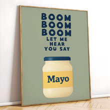 Kitchen Print Artwork, Mayo poster, Funny Artwork, Quote poster, Music Lyrics print, Retro style poster, Pop art maximalist print, Foodie 4371424017