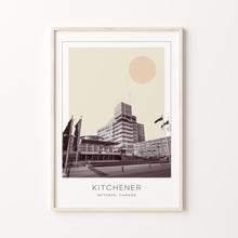 Kitchener Poster Print, Kitchener Travel Poster, Kitchener Minimalistic Wall Art, Kitchener, Ontario, Canada 1868247856