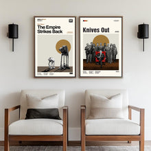 Knives Out Movie Poster, Mid-Century Modern Art, Minimalist Movie Print 4444539778