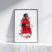 Kobbie Mainoo - 202324 - Home Kit - Poster - Print 1743153359
