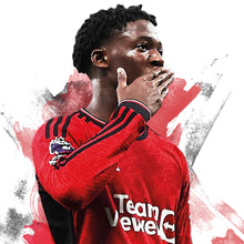 Kobbie Mainoo - 202324 - Home Kit - Poster - Print 1743153359