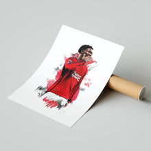 Kobbie Mainoo - 202324 - Home Kit - Poster - Print 1743153359