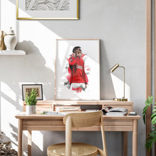 Kobbie Mainoo - 202324 - Home Kit - Poster - Print 1743153359