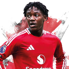 Kobbie Mainoo - 202425 - Home Kit - Poster - Print 1786505454