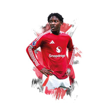 Kobbie Mainoo - 202425 - Home Kit - Poster - Print 1786505454