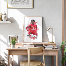 Kobbie Mainoo - 202425 - Home Kit - Poster - Print 1786505454