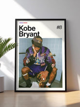 Kobe Bryant Poster, Bryant Los Angeles Lakers Wall Art, Framed NBA Print, Basketball Decor, Sports Artwork, Black Mamba 4401663152