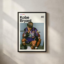 Kobe Bryant Poster, Bryant Los Angeles Lakers Wall Art, Framed NBA Print, Basketball Decor, Sports Artwork, Black Mamba 4401663152