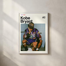 Kobe Bryant Poster, Bryant Los Angeles Lakers Wall Art, Framed NBA Print, Basketball Decor, Sports Artwork, Black Mamba 4401663152