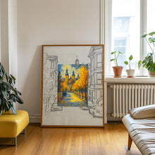 Krakow Watercolor Painting, Krakow Wall Art, Krakow Poster, Travel Print, Poland Home Décor, Art Lover Gift, C30-326