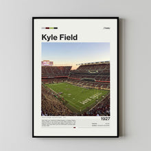 Kyle Field Stadium Poster, Texas A&M Aggies Poster Print, NCAA Stadium Poster, NCAA Art