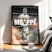 Kylian Mbappe Football Poster Real Madrid Football Art Print 4396416918