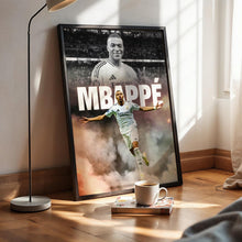 Kylian Mbappe Football Poster Real Madrid Football Art Print 4396416918