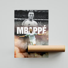 Kylian Mbappe Football Poster Real Madrid Football Art Print 4396416918