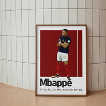 Kylian Mbappe France Soccer Art, Football Striker Print, Sporty Wall Decor, Fan Gallery Art 1474472274 3344