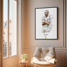 Kylian Mbappe Real Madrid Poster La Liga Football Wall Art 1765147436