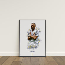 Kylian Mbappe Real Madrid Poster La Liga Football Wall Art 1765147436