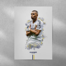 Kylian Mbappe Real Madrid Poster La Liga Football Wall Art 1765147436