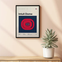 LA Clippers Poster, Los Angeles Intuit Dome Print, NBA Wall Art, Mid Century Modern, Ba-DTCOK3