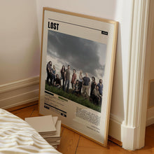 LOST TV Show Poster, Mystery Drama Series Print, Island Survival Wall Art, Retro TV Decor, 2000s Cult Show Illustration 4332607419