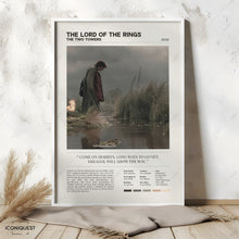 LOTR Movie Poster Set  Two Posters Included  Frodo Swamps Scene  The Two Towers  Movie Quote  Minimalist Print Download 1684912481