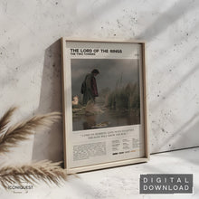 LOTR Movie Poster Set  Two Posters Included  Frodo Swamps Scene  The Two Towers  Movie Quote  Minimalist Print Download 1684912481