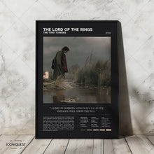 LOTR Movie Poster Set  Two Posters Included  Frodo Swamps Scene  The Two Towers  Movie Quote  Minimalist Print Download 1684912481