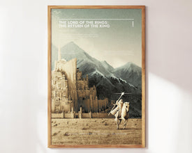 LOTR Return of The Kings Movie Poster, Classic Blockbuster Movie, Minimalist Movie Poster, Modern Movie Poster, Lord Of The Rings Poster 1878214232