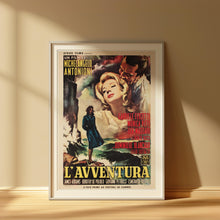 L’Avventura Movie Poster Michelangelo Antonioni Italian Cinema Art Print Vintage L’Avventura Film Poster Classic Italian Movie Poster 4381691661