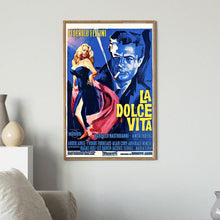 La Dolce Vita Movie Poster, High Definition Canvas Art Print 4309434898