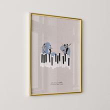 La La Land Inspired Poster Mid-Century Modern Minimalist Poster, Retro Art Poster Print, Favorite MovieTV Series Poster 4300195299