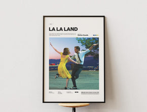 La La Land Movie Poster, Alternative Movie Poster Print, Damien Chazelle's Film La La Land Print Poster, Ryan Gosling and Emma Stone Poster 1864988536