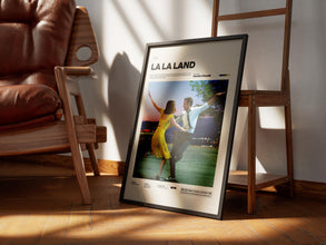 La La Land Movie Poster, Alternative Movie Poster Print, Damien Chazelle's Film La La Land Print Poster, Ryan Gosling and Emma Stone Poster 1864988536